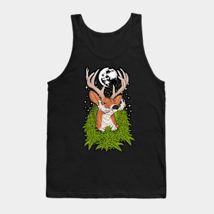 Cannabis deer Tank Top